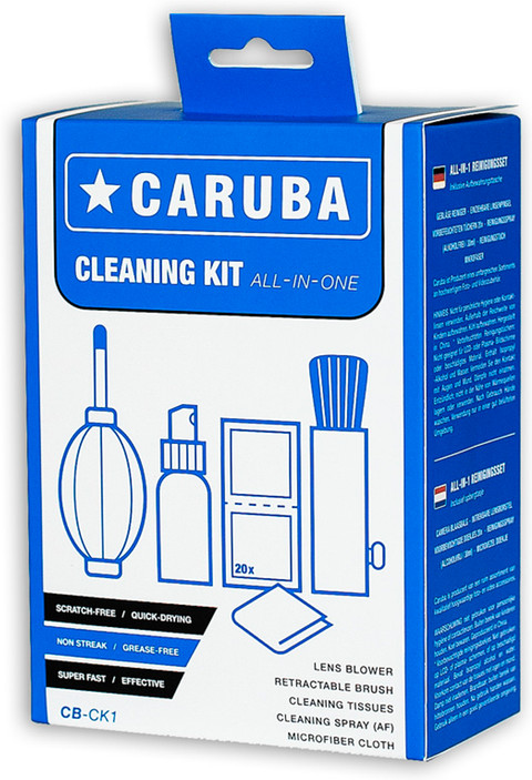 Caruba Cleaning Kit All-in-One packaging