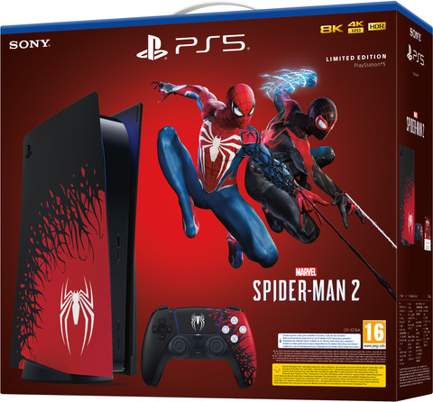 PlayStation 5 Disc Edition + Marvel's Spider-Man 2 Limited Edition null