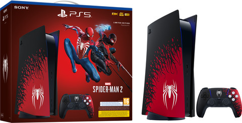 PlayStation 5 Disc Edition + Marvel's Spider-Man 2 Limited Edition Main Image