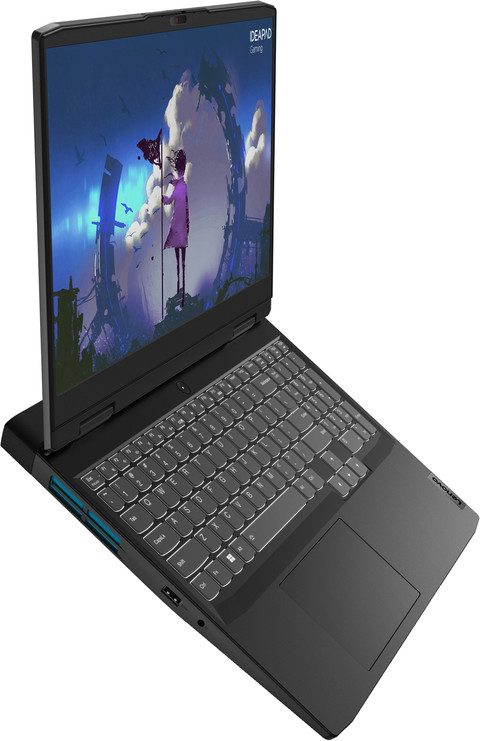 Lenovo IdeaPad Gaming 3 15ARH7 82SB00S3MB AZERTY left side