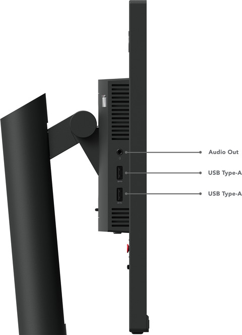 Lenovo ThinkVision T24i-30 detail