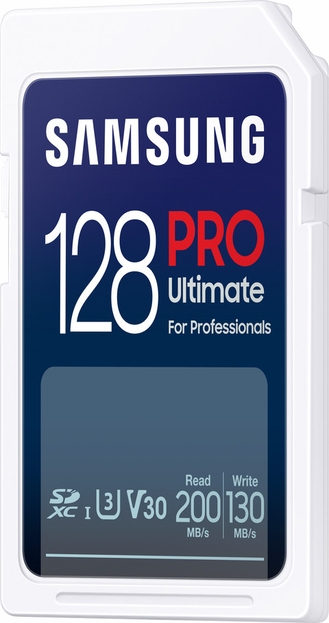 Samsung PRO Ultimate 128 GB (2023) SDXC rechterkant