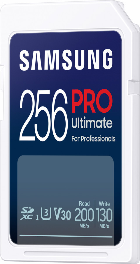 Samsung PRO Ultimate 256GB (2023) SDXC right side