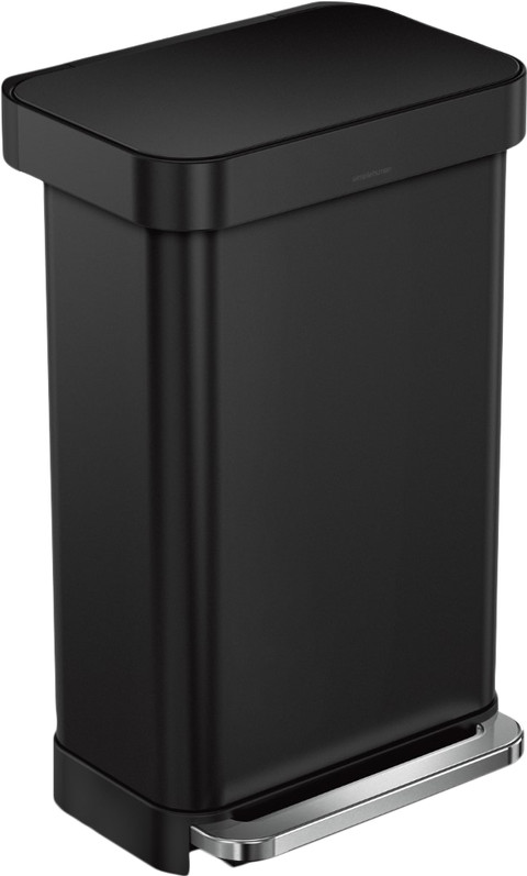 Simplehuman Trash Can Liner Pocket 45L Black right side