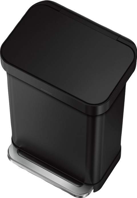 Simplehuman Trash Can Liner Pocket 45L Black top