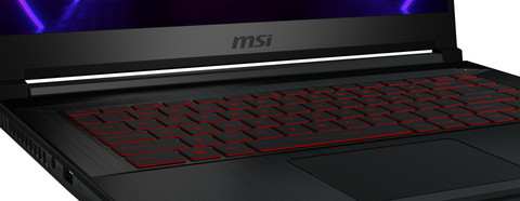 MSI Thin GF63 12UC-1053BE detail