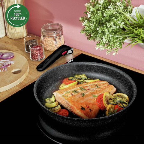 Tefal Ingenio Black Stone Batterie de Cuisine 8 Pièces produit à l'usage