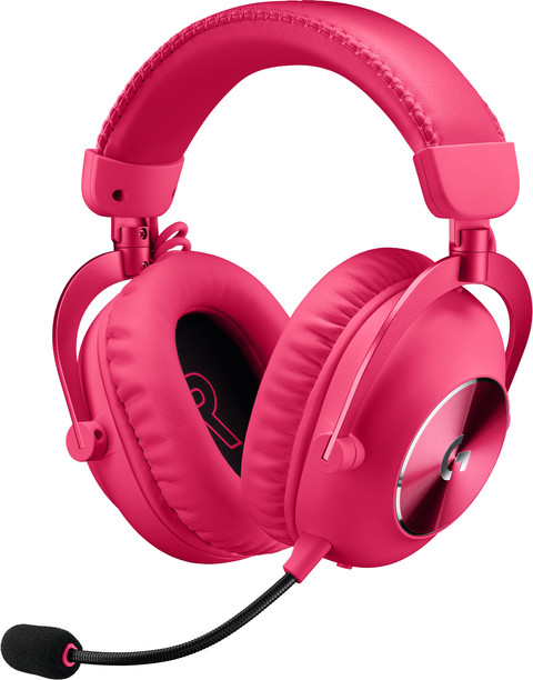 Logitech G PRO X 2 Lightspeed Casque Gamer Sans Fil Rose Main Image