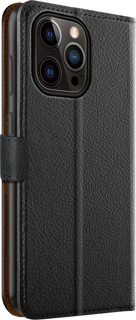 XQISIT Wallet Case Apple iPhone 15 Plus Book Case Zwart null