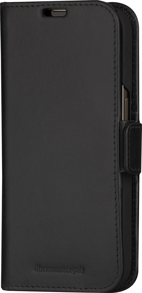 DBramante1928 Copenhagen Slim Apple iPhone 15 Book Case Cuir Noir null