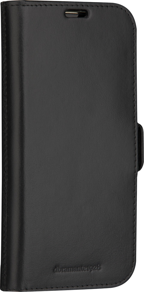 DBramante1928 Copenhagen Slim Apple iPhone 15 Book Case Cuir Noir null