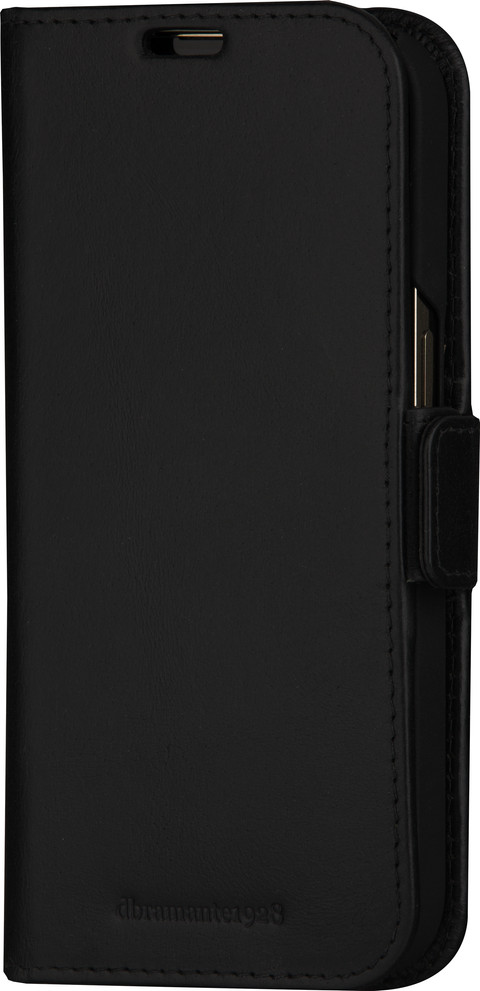 DBramante1928 Copenhagen Slim Apple iPhone 15 Pro Book Case Leer Zwart null