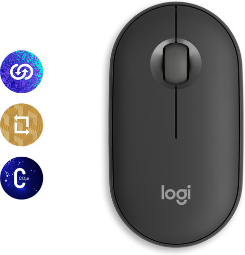 Logitech Pebble Mouse 2 M350s Graphite visual supplier