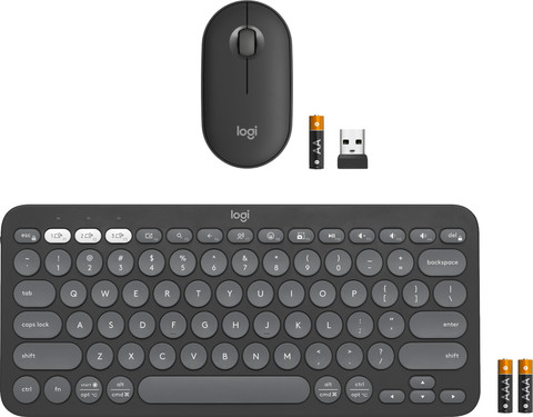 Logitech Pebble 2 Combo Qwerty Zwart accessoire