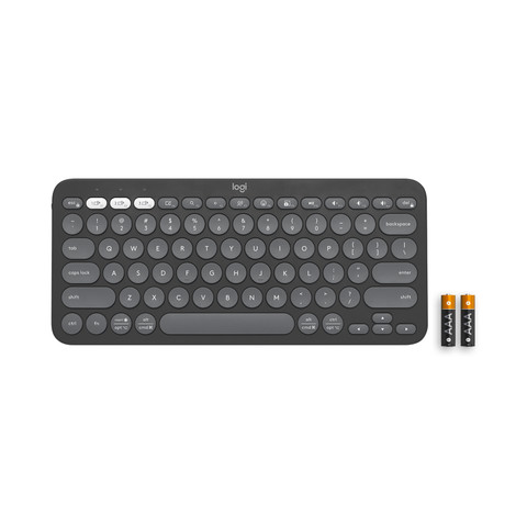 Logitech Pebble Keyboard 2 - K380s Graphite QWERTY null