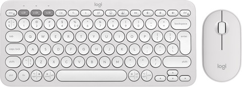 Logitech Pebble 2 Combo Qwerty Wit Main Image