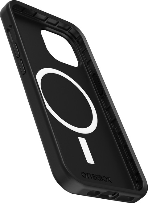 Otterbox Symmetry Apple iPhone 15 Back Cover Zwart Met MagSafe onderkant