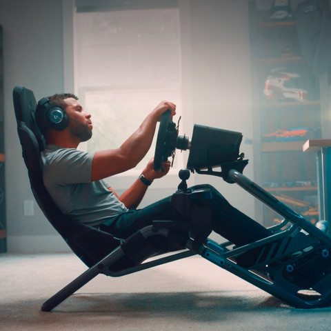 Logitech G PRO Pedalen Set product in gebruik