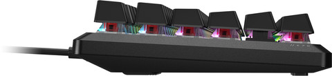 Corsair K70 RGB Core Gaming Toetsenbord Qwerty Zwart linkerkant