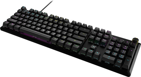 Corsair K70 RGB Core Gaming Toetsenbord Qwerty Zwart rechterkant