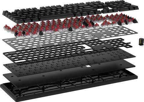 Corsair K70 RGB Core Gaming Toetsenbord Qwerty Zwart null