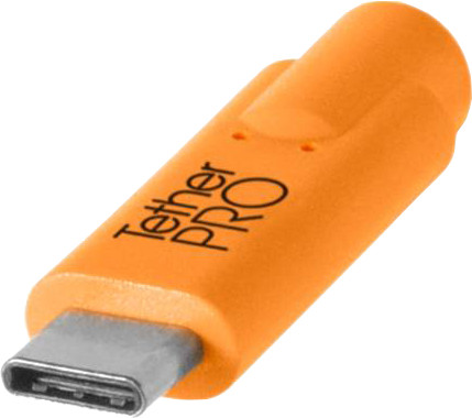 Tether Tools TetherPro Usb C naar Usb 3.0 Usb Oranje voorkant