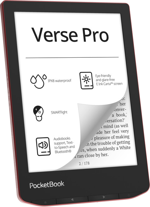 PocketBook Verse Pro Red front