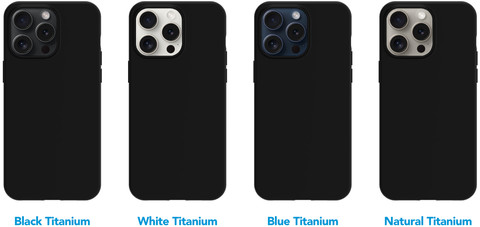 BlueBuilt Back Cover iPhone 15 Pro Black visual Coolblue 2