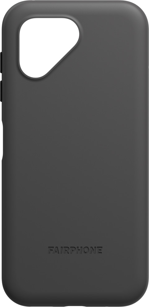 Fairphone 5 Protective Back Cover Zwart achterkant