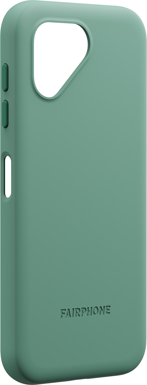 Fairphone 5 Protective Back Cover Groen linkerkant