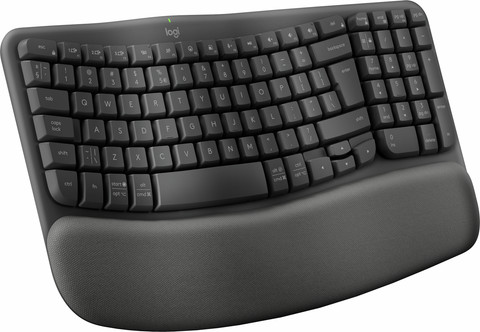 Logitech Wave Keys Draadloos Ergonomisch Toetsenbord QWERTY Main Image