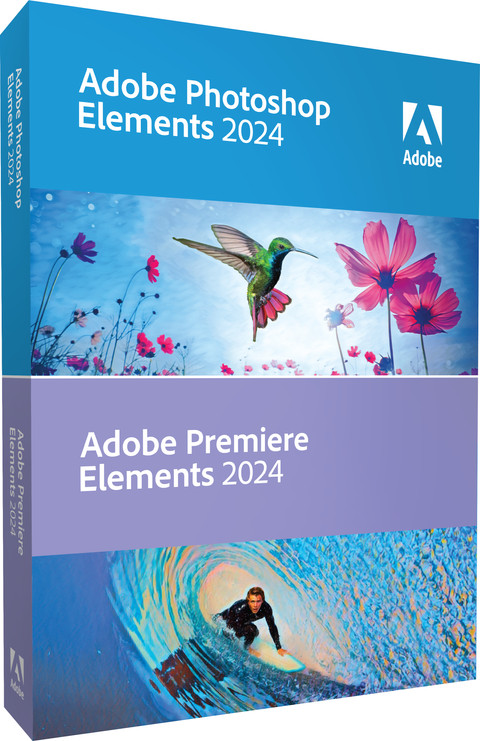 Adobe Photoshop Elements 2024 & Adobe Premiere 2024 (Nederlands) rechterkant