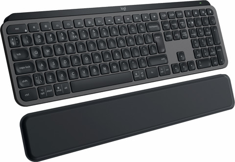 Logitech MX Keys S Plus Keyboard with Wrist Rest QWERTY Main Image