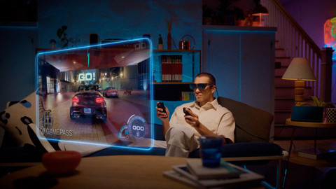 Lenovo Legion Glasses product in use