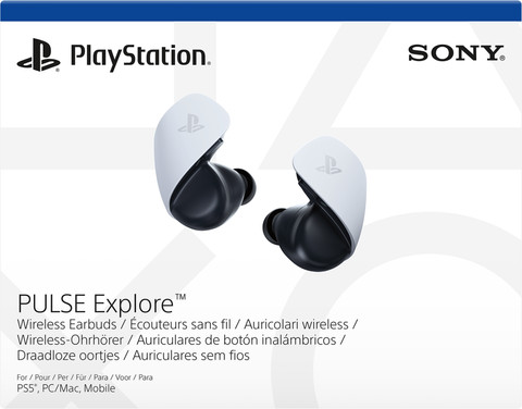 Sony PlayStation Pulse Explore Gaming Earbuds packaging