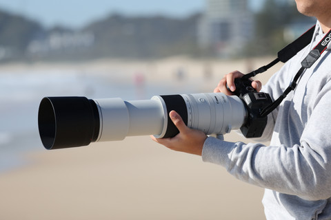 Canon RF 200-800mm f/6.3-9 IS USM product in gebruik