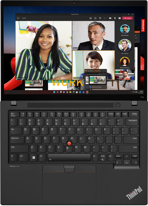 Lenovo ThinkPad T14 Gen 4 Intel - 21HD00CKMH QWERTY voorkant