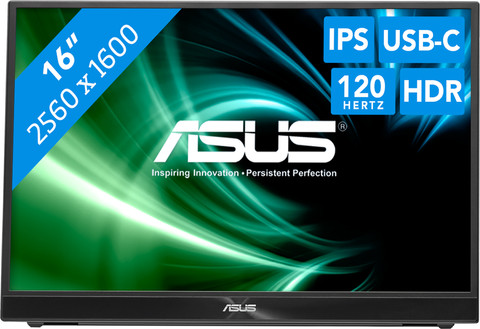 ASUS ZenScreen MB16QHG Écran PC Portable Main Image