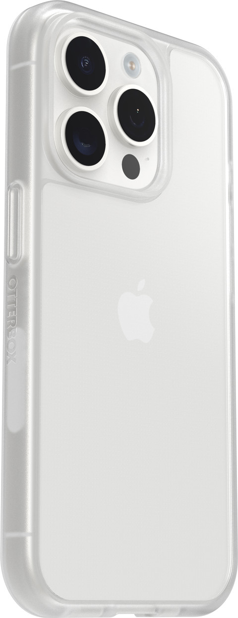 Otterbox React Apple iPhone 15 Pro Back Cover Transparant rechterkant