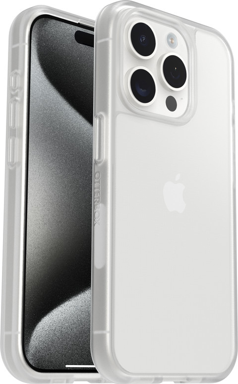 Otterbox React Apple iPhone 15 Pro Back Cover Transparant rechterkant