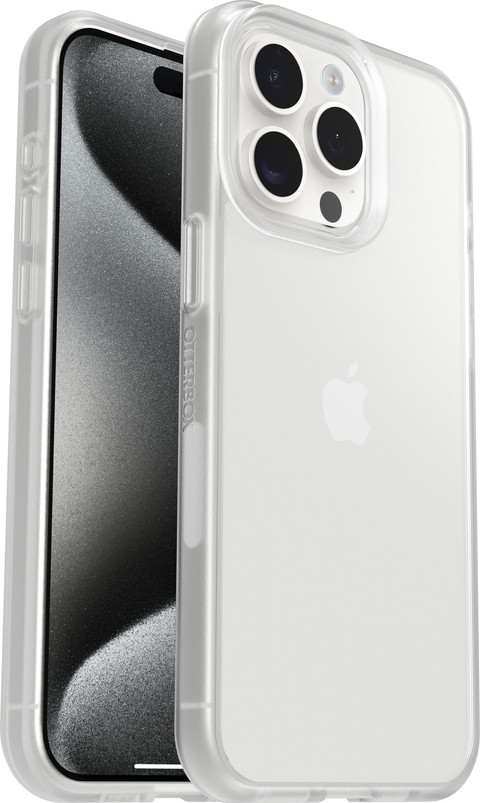 Otterbox React Apple iPhone 15 Pro Max Back Cover Transparant rechterkant