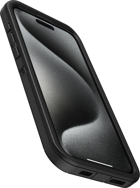 OtterBox Defender Apple iPhone 15 Pro Max Back Cover Black bottom