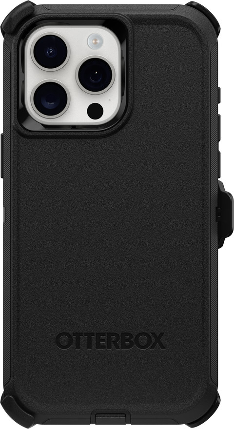 OtterBox Defender Apple iPhone 15 Pro Max Back Cover Black null