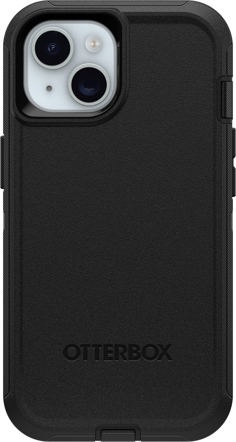 Otterbox Defender Apple iPhone 15 Back Cover Noir arrière