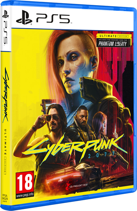 Cyberpunk 2077: Ultimate Edition PS5 verpakking