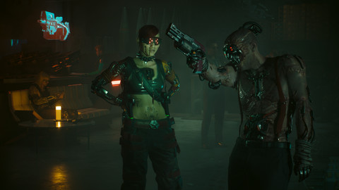 Cyberpunk 2077: Ultimate Edition PS5 product in gebruik