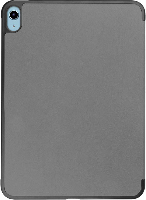 Just in Case Smart Tri-Fold Apple iPad (2022) Book Case Gray back