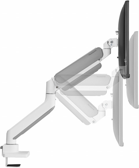 Neomounts NEXT Core DS70-450WH1 Monitor Arm Gas Spring - White detail