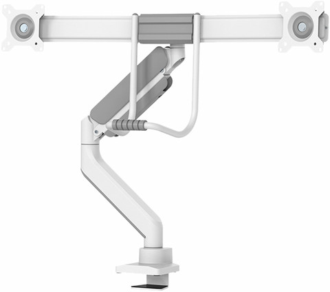 Neomounts NEXT Core DS75-450WH2 Crossbar Monitor Arm Gas Spring - White front