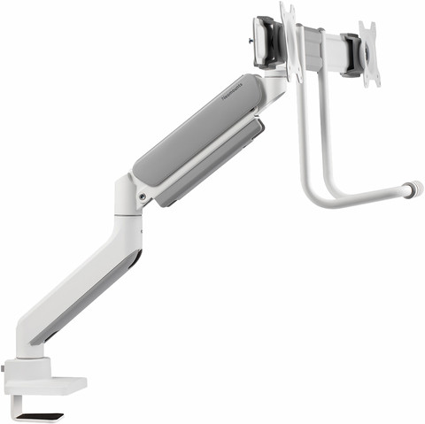 Neomounts NEXT Core DS75-450WH2 Crossbar Monitor Arm Gas Spring - White left side